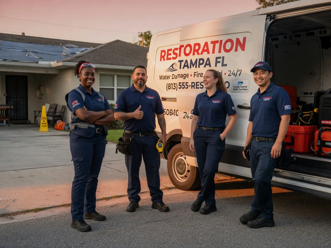 Water Damage Restoration company in Los Fresnos, TX
